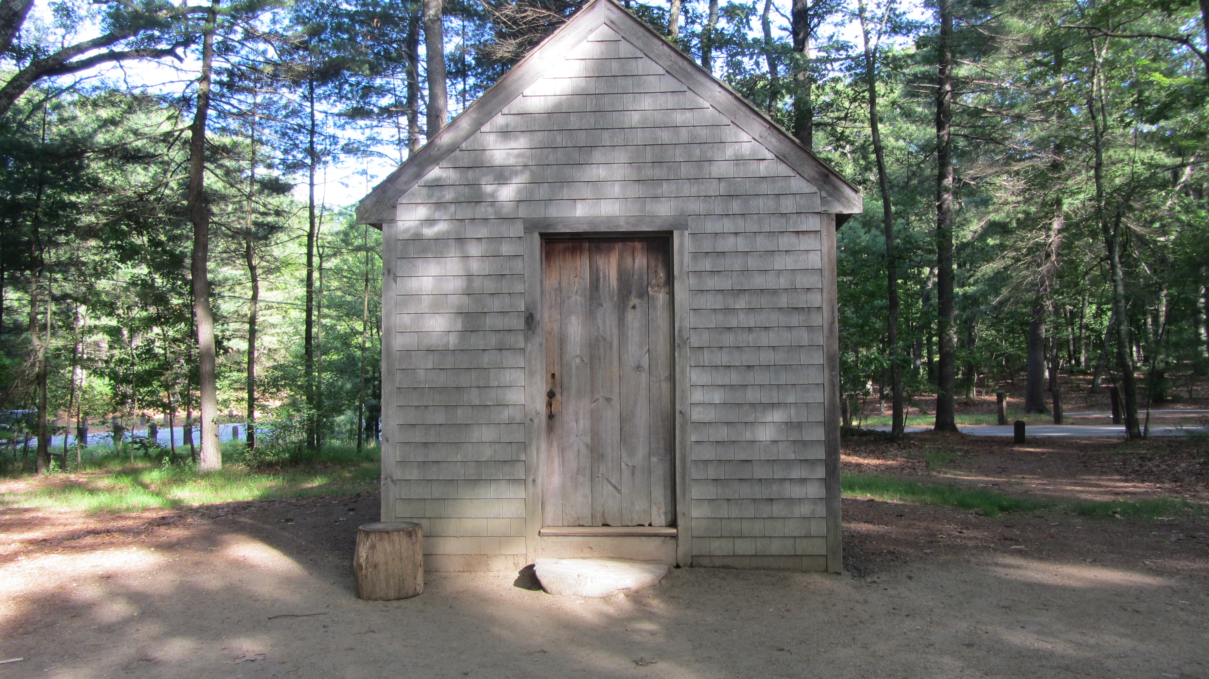 Closed Thoreau cabin.jpg